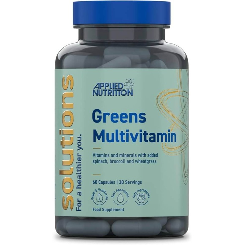 Greens Multivitamin - 60 capsules - Applied Nutrition