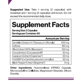 OxyElite – Thermogenic Support caféine & Capsimax – 90 caps – USP Labs