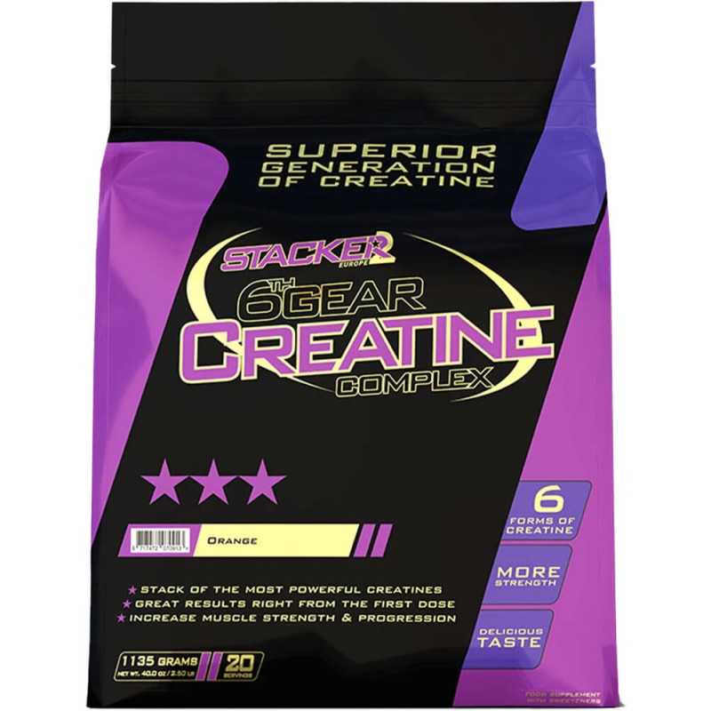 6th Gear Creatine Complex 1135g Stacker2