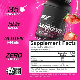 Karbolyn Fuel 1950g Glucide Complexe EFX Sports
