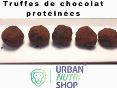 Délicieuses Truffes de Chocolats Protéinées 